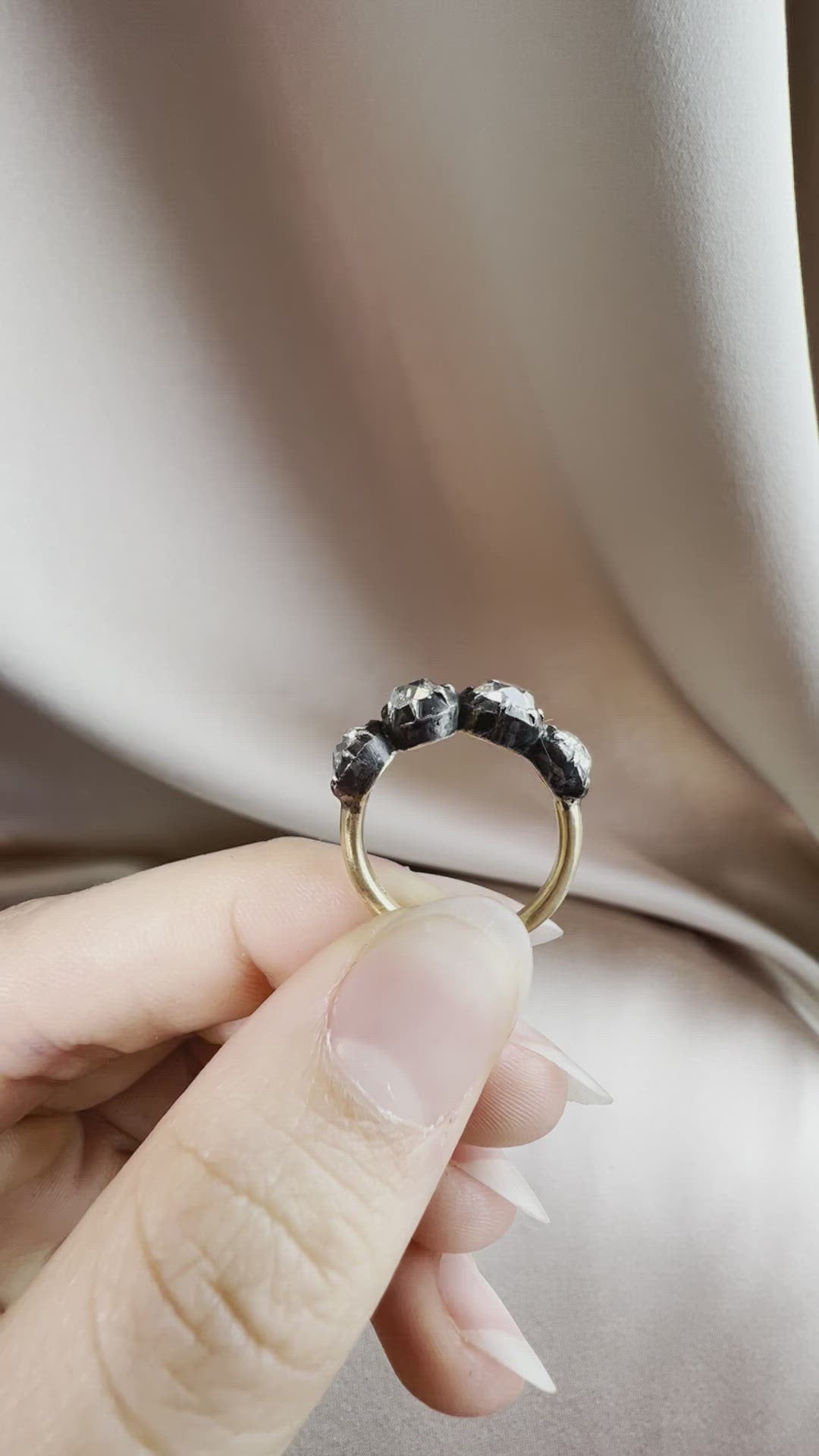 Old Mine cut diamond 