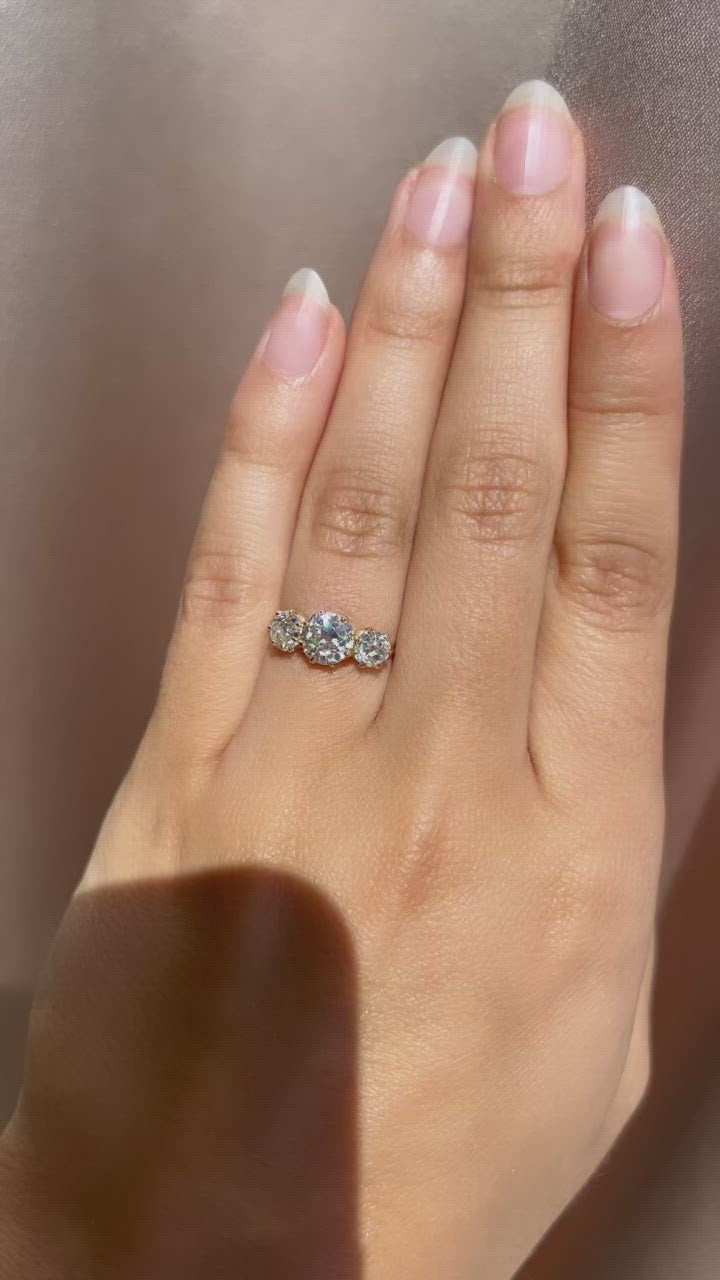 Old European cut diamond 