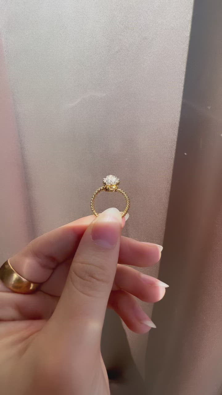 Rose cut diamond 