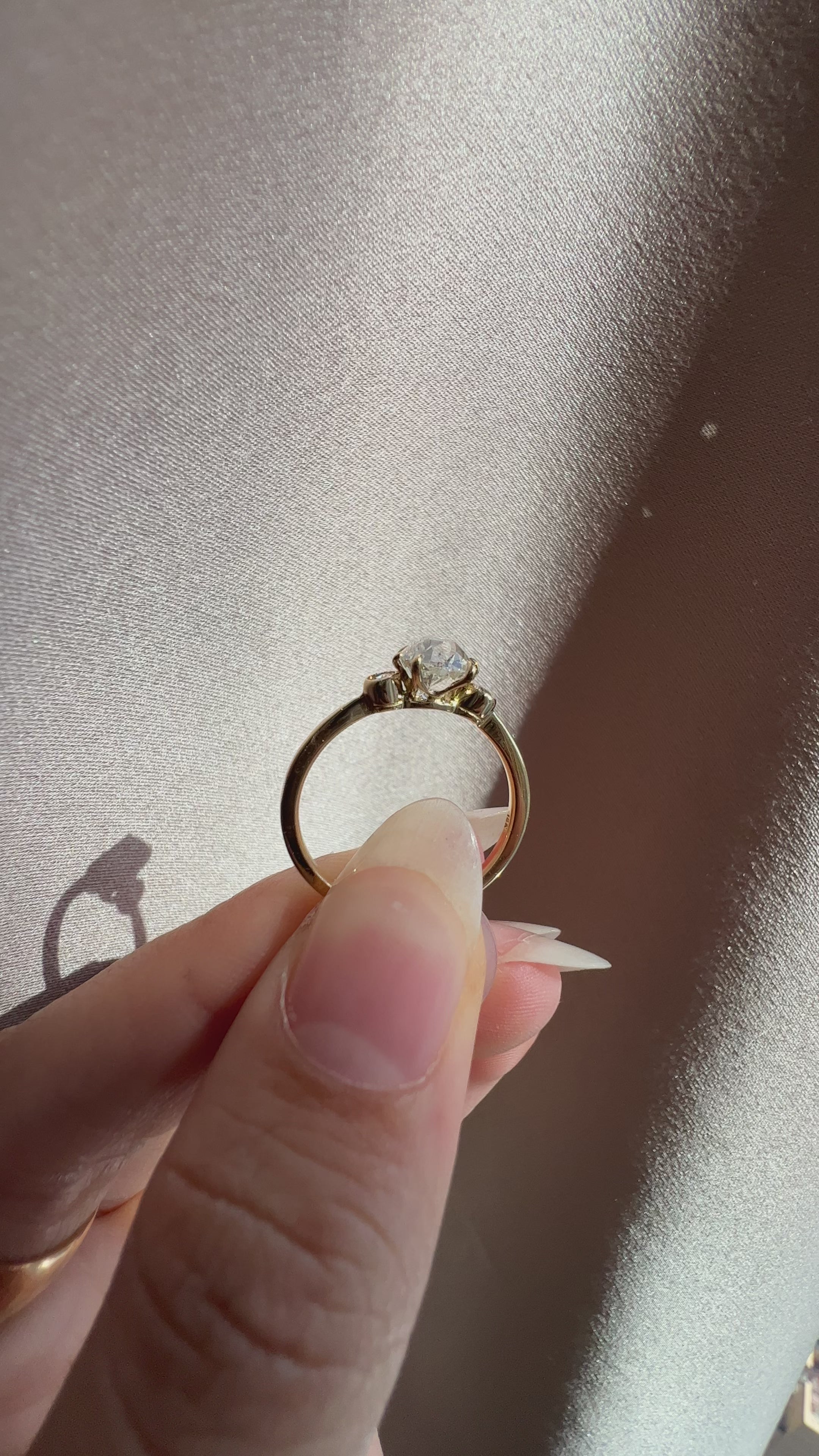 Old Mine cut diamond 