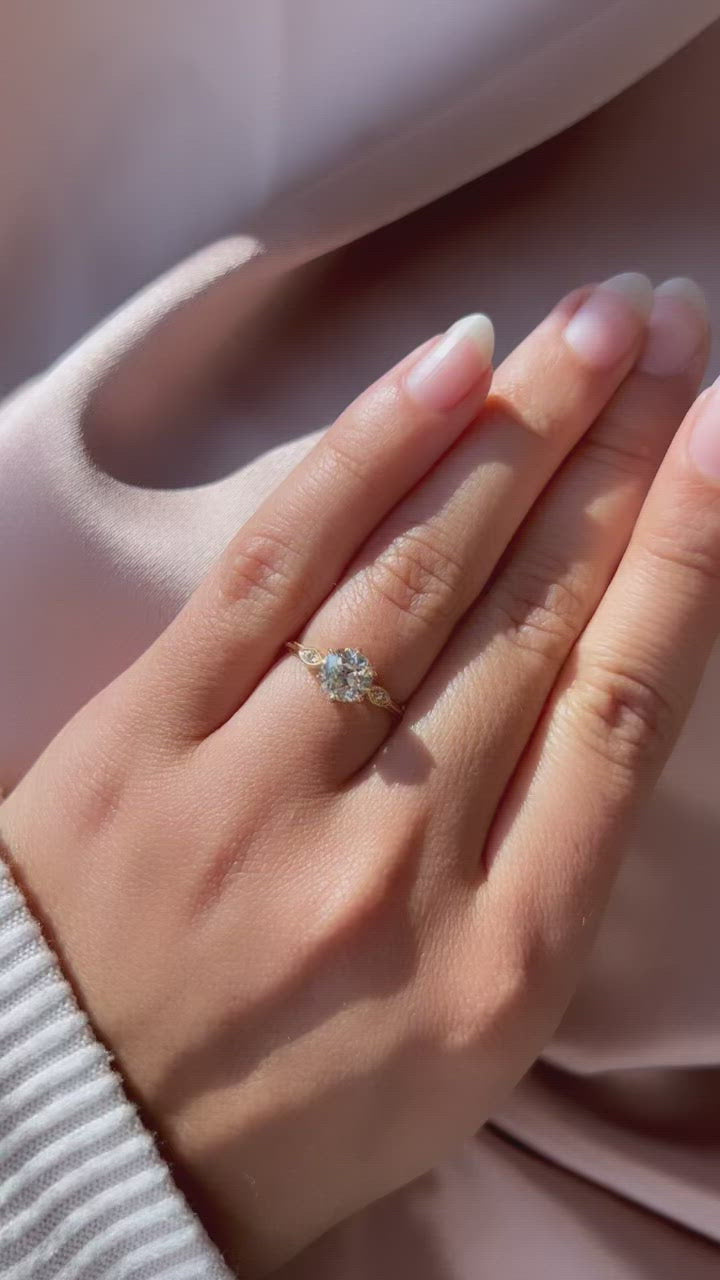 Old European cut diamond 