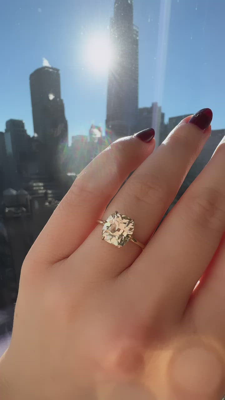 Old Mine cut diamond 