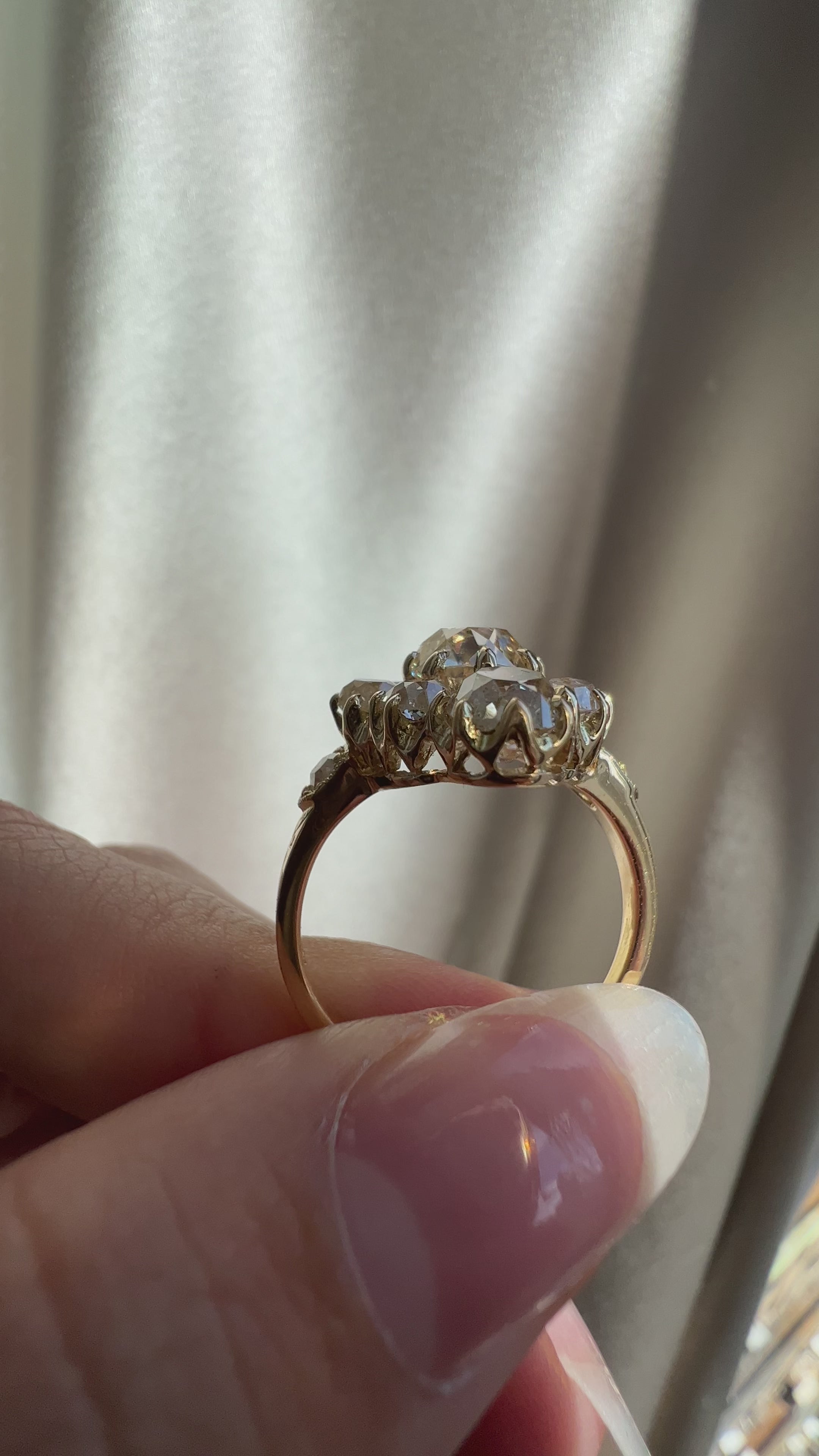 Old Mine cut diamond 