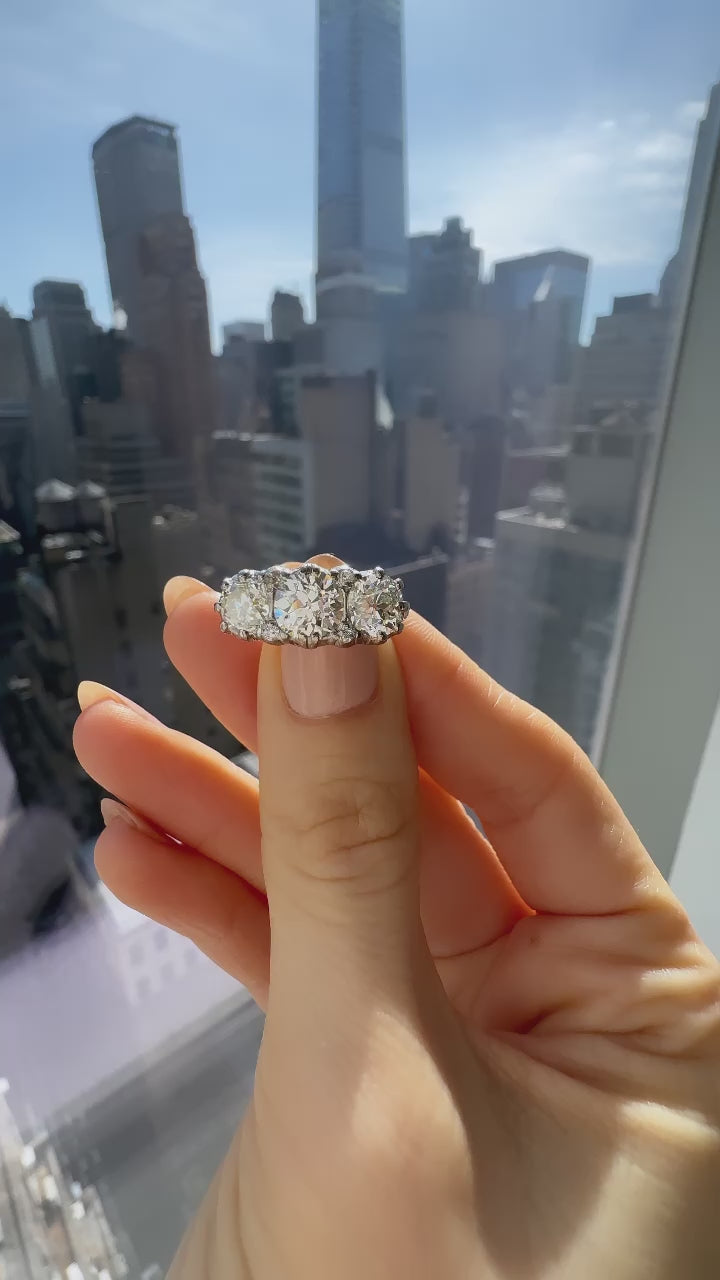 Old European cut diamond 