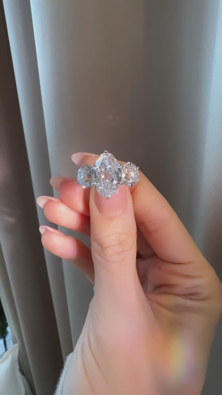 Marquise/Oval cut diamond 