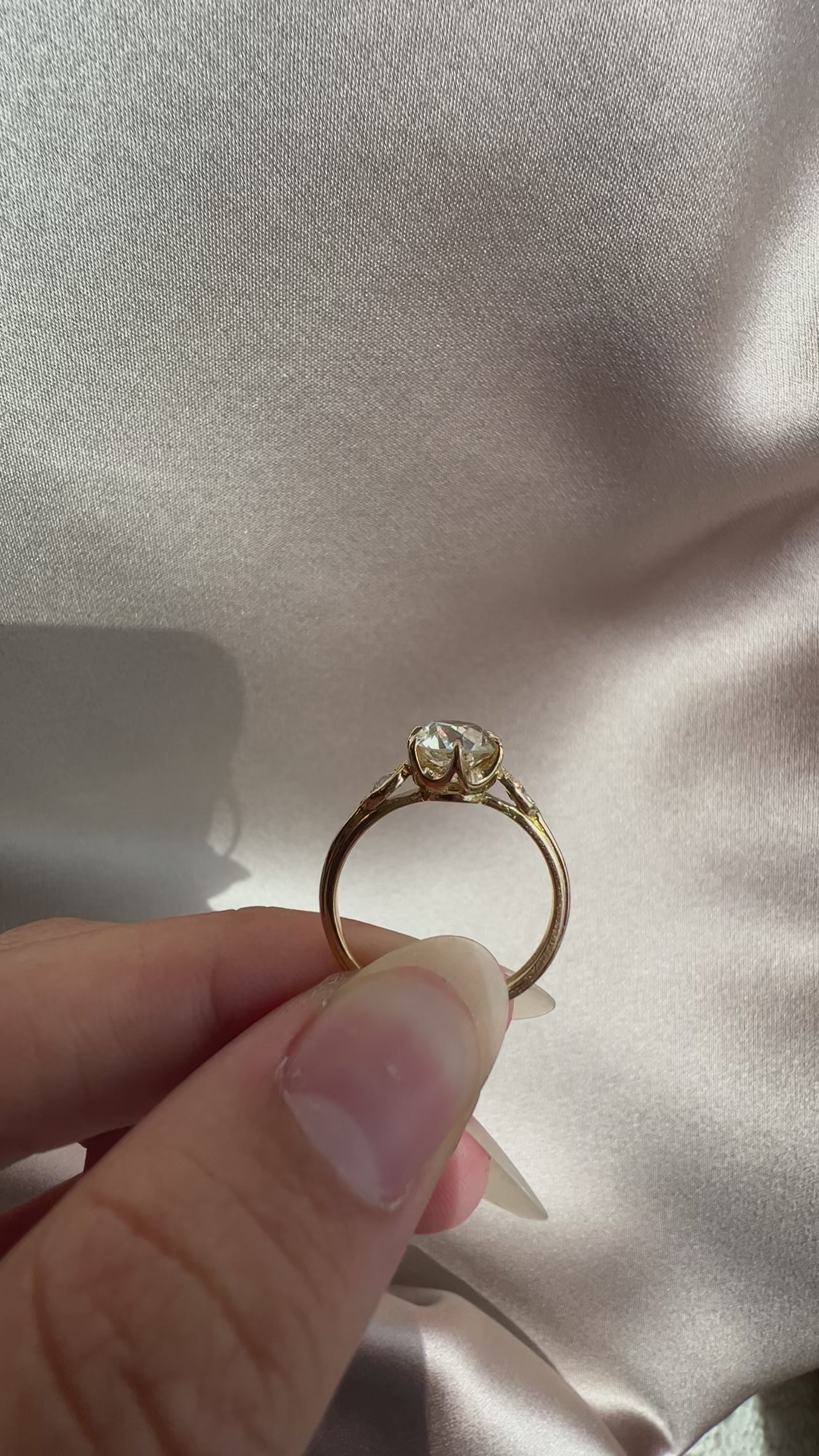 Old European cut diamond 