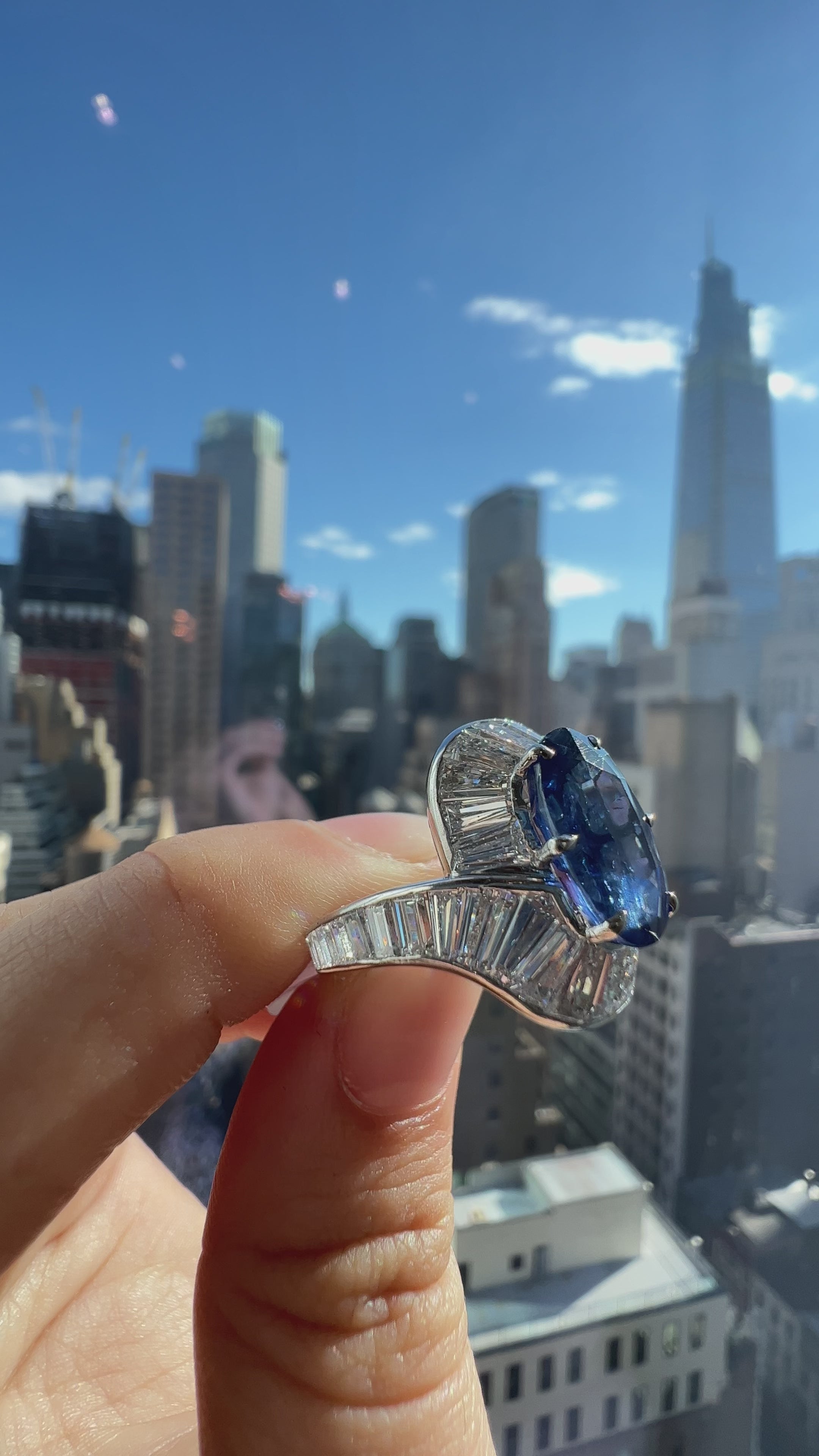 Marquise/Oval cut diamond 