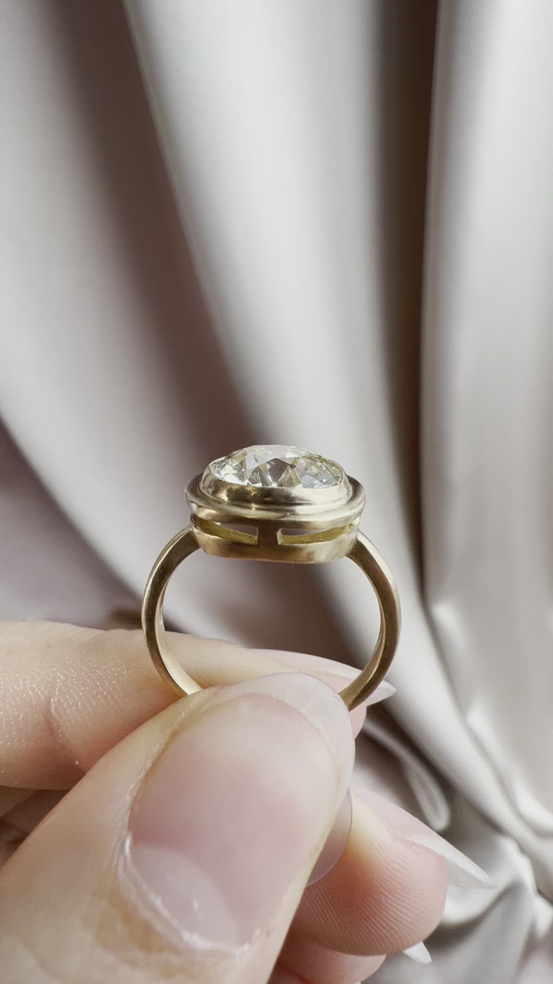 Old European cut diamond 