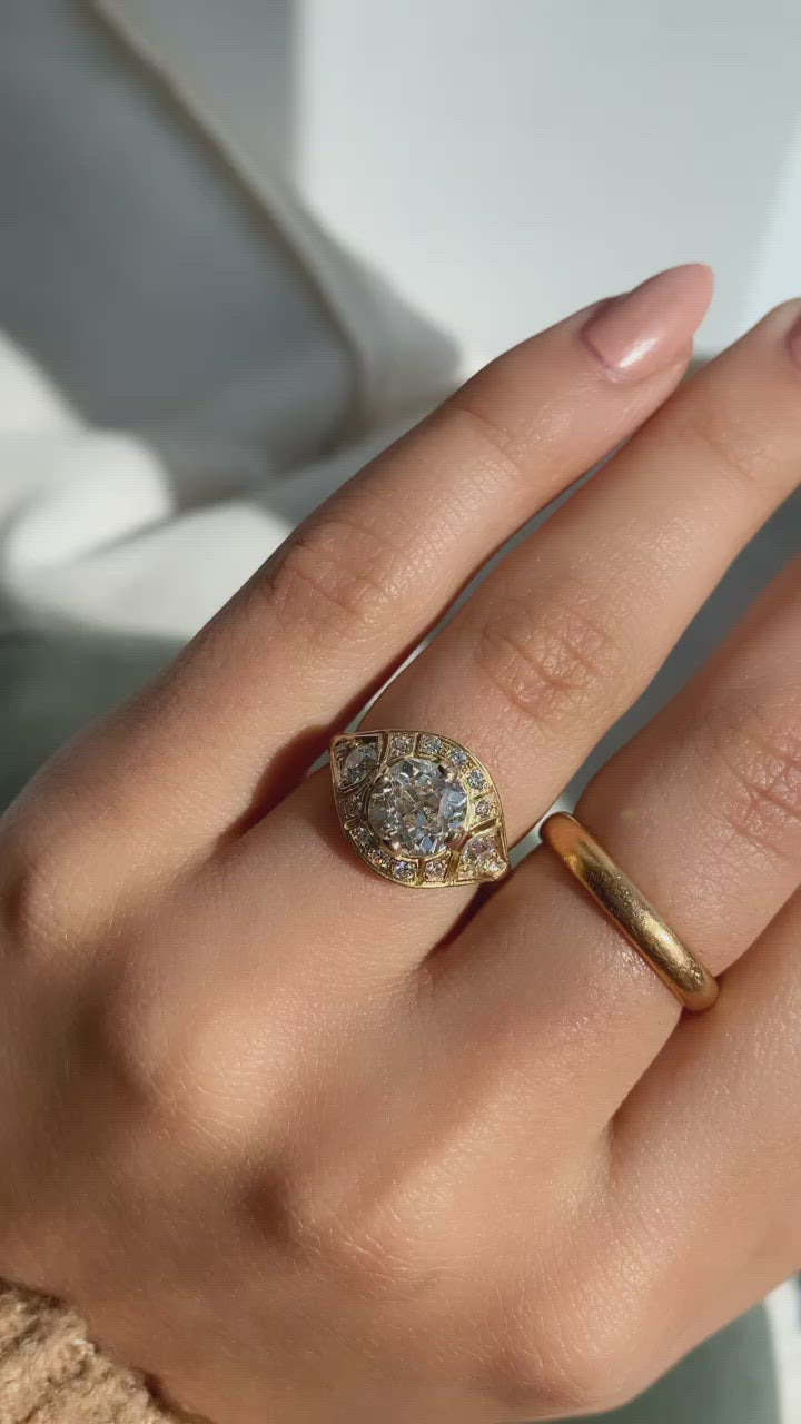 one-of-a-kind vintage Ringss by Andria Barbone 