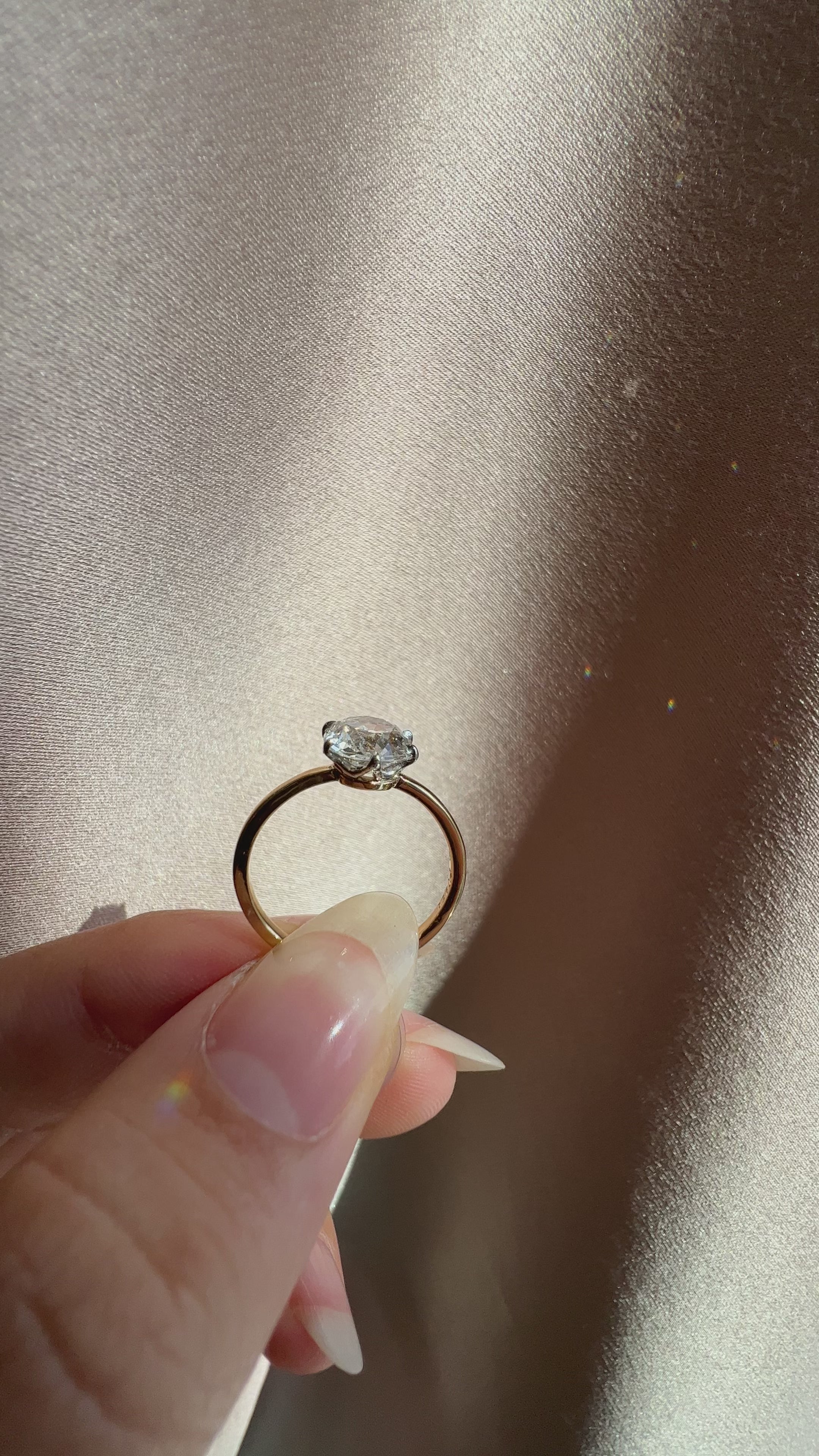 Old Mine cut diamond 