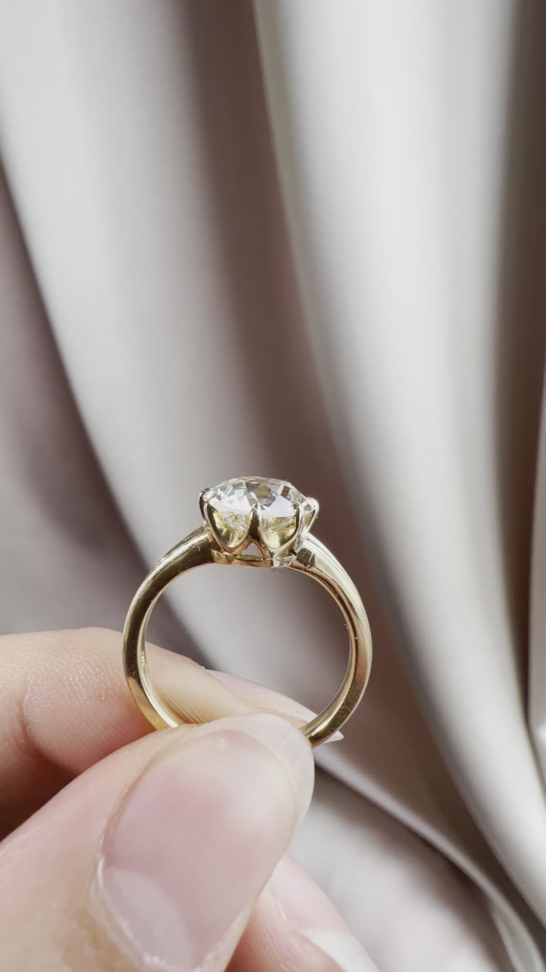 Old Mine cut diamond 