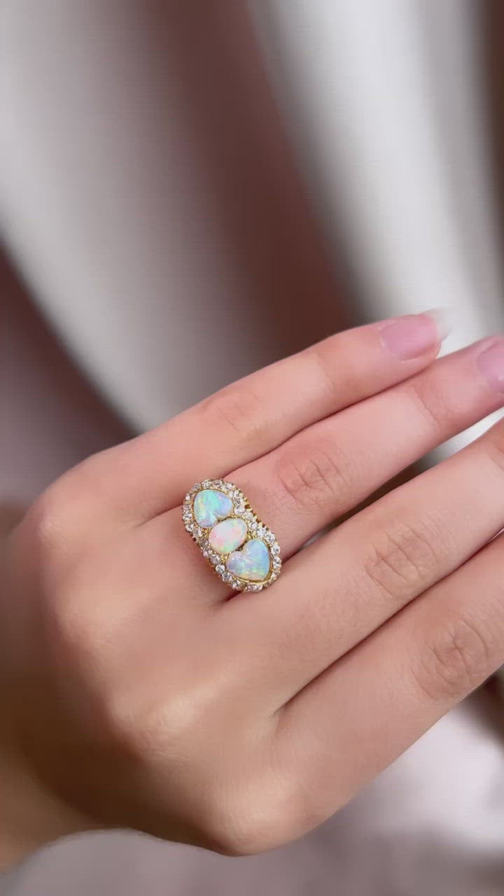 diamond in yellow gold setting