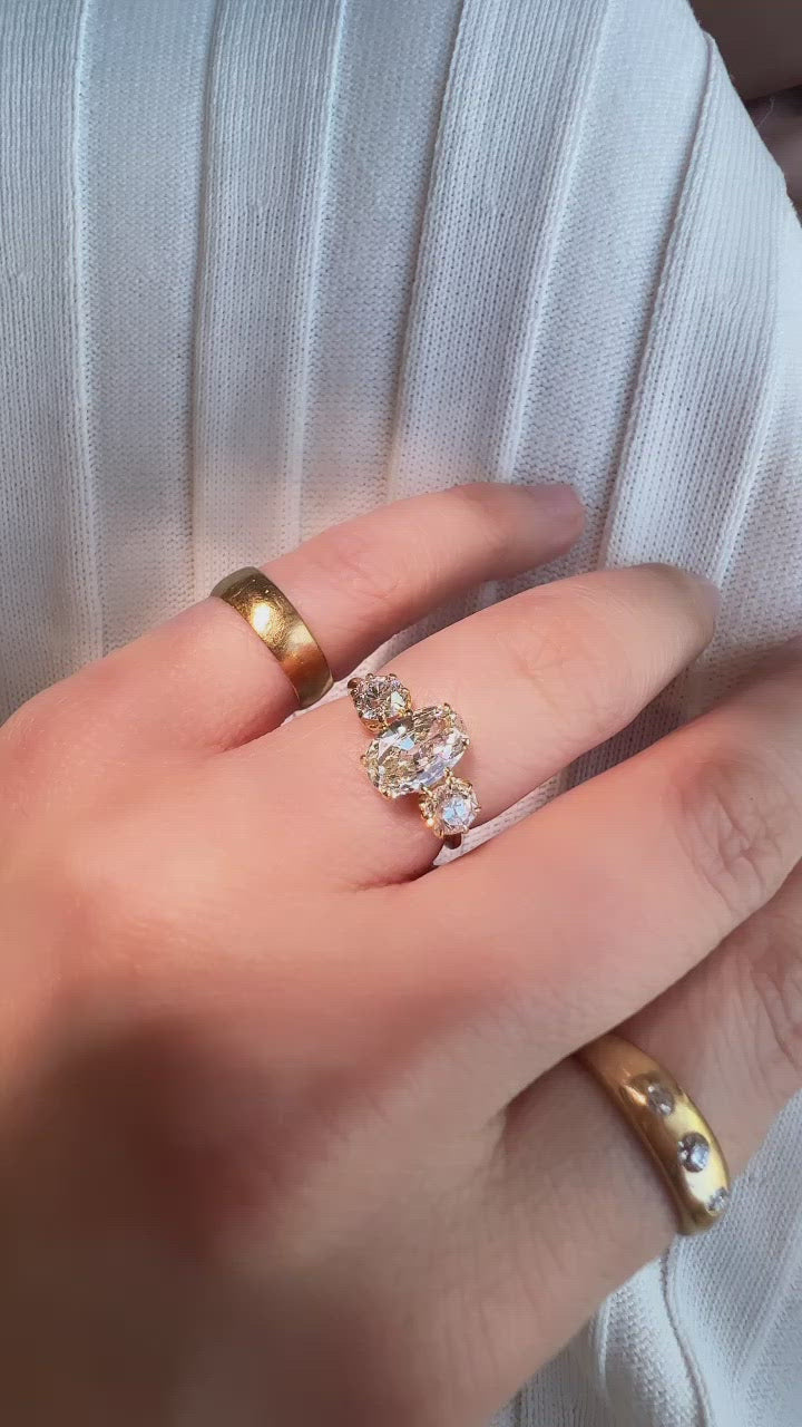 Marquise/Oval cut diamond 