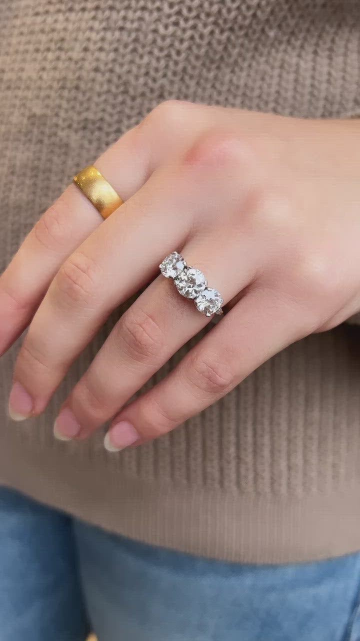 Old European cut diamond 