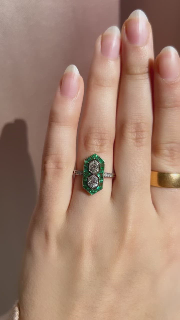 Old Mine cut diamond 