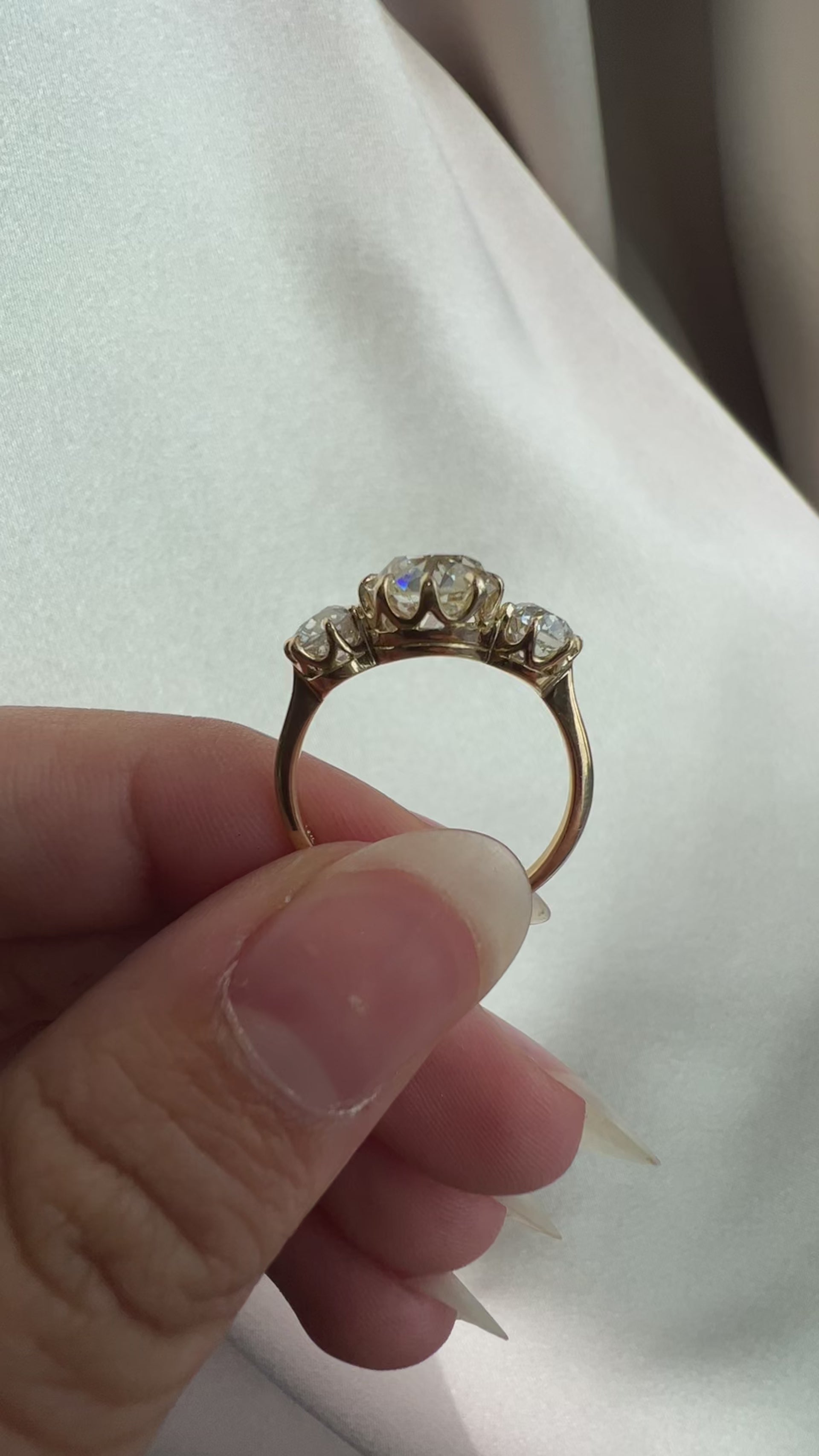 Old Mine cut diamond 