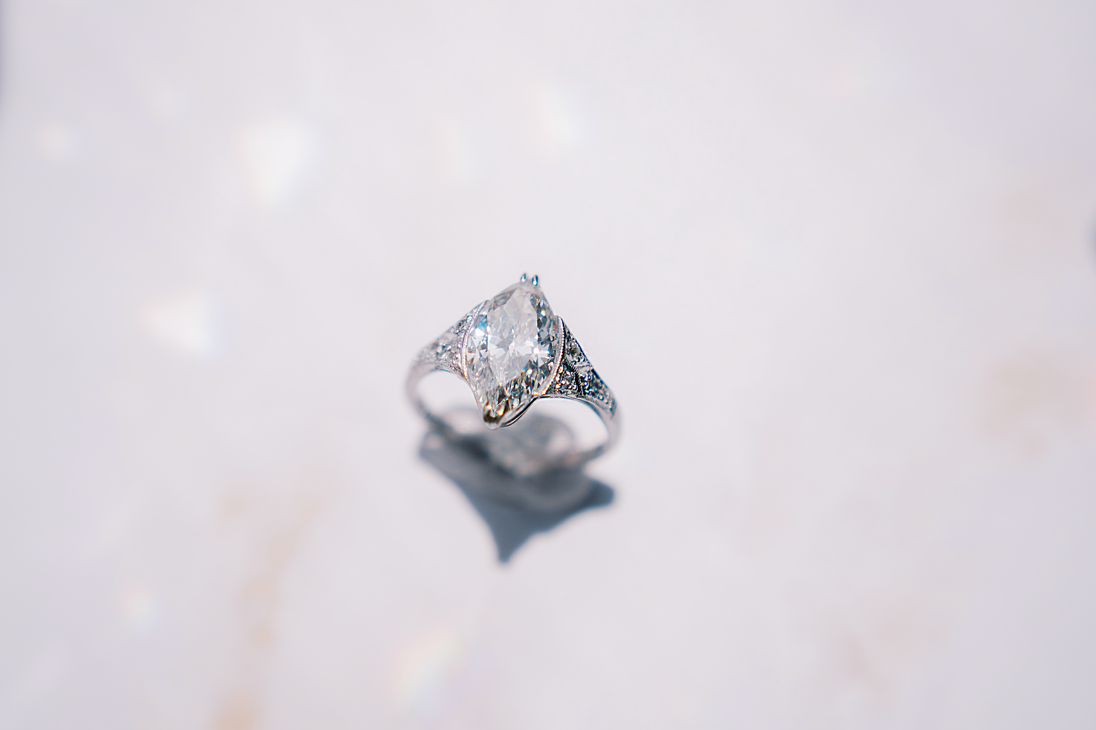 Marquise/Oval cut diamond 