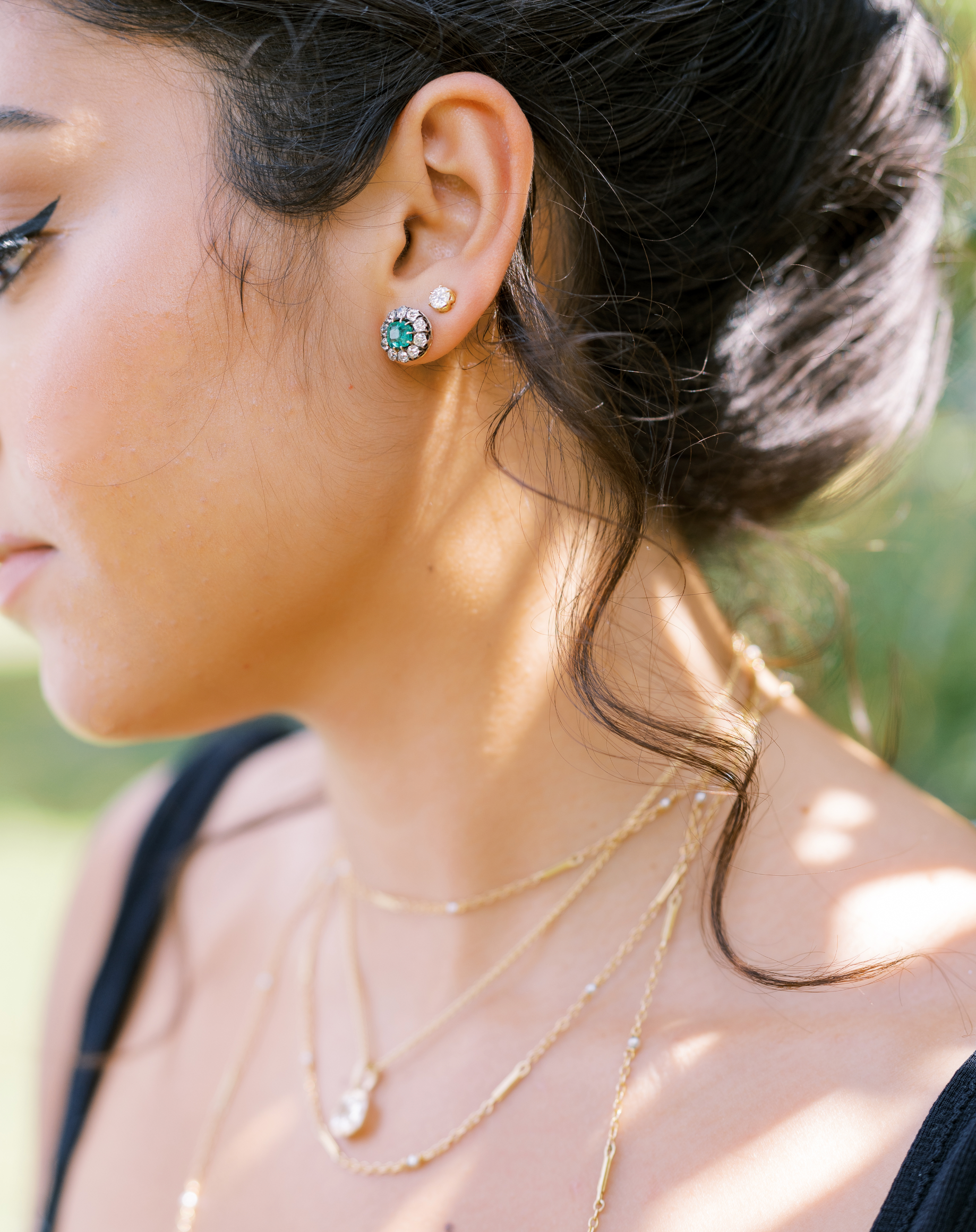 gemstones  vintage engagement ring