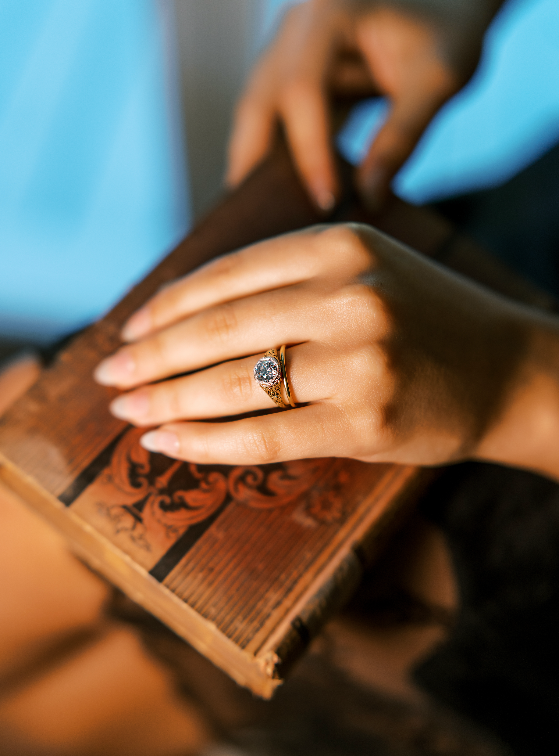 Old European cut diamond 