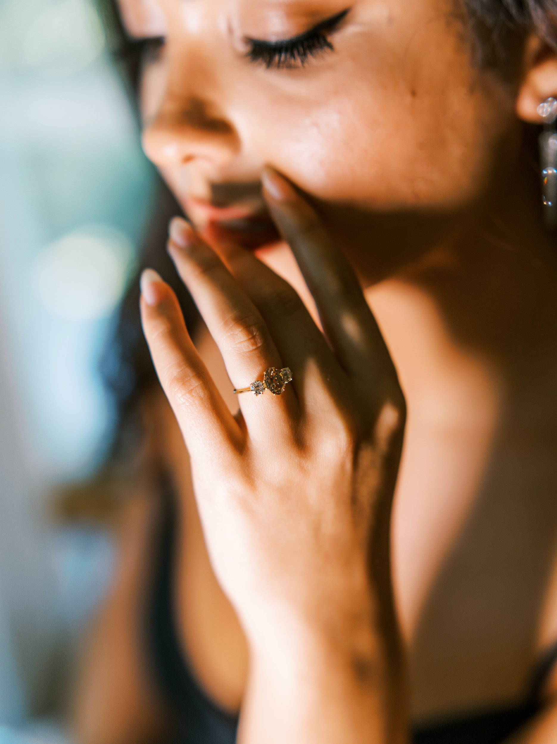 Marquise/Oval cut diamond 