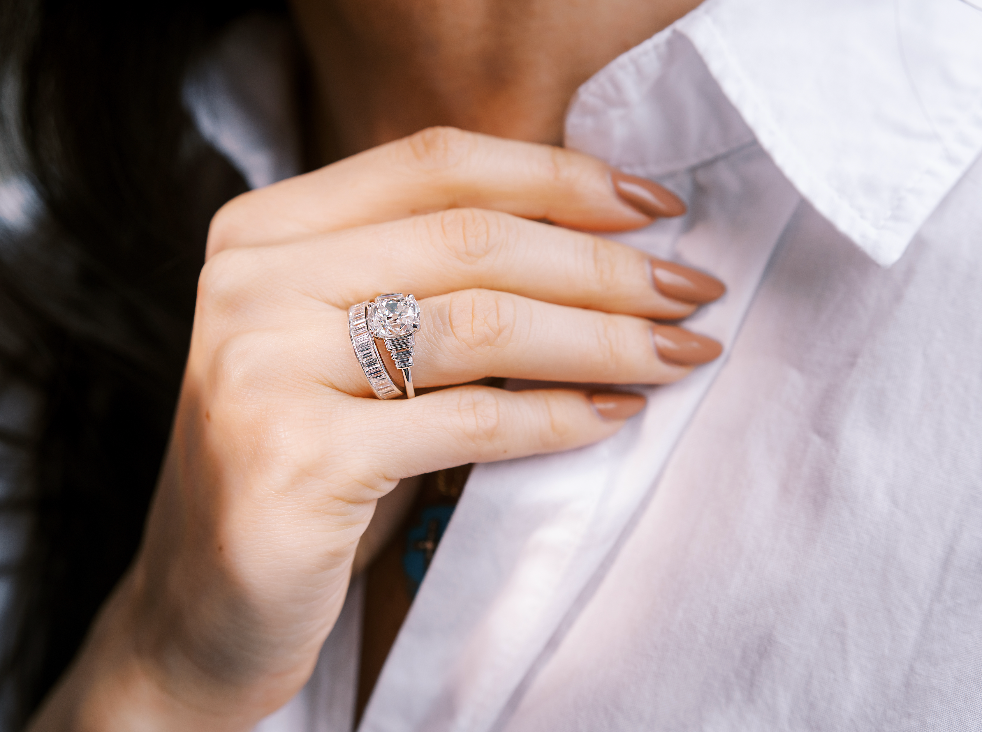 Old Mine cut diamond 