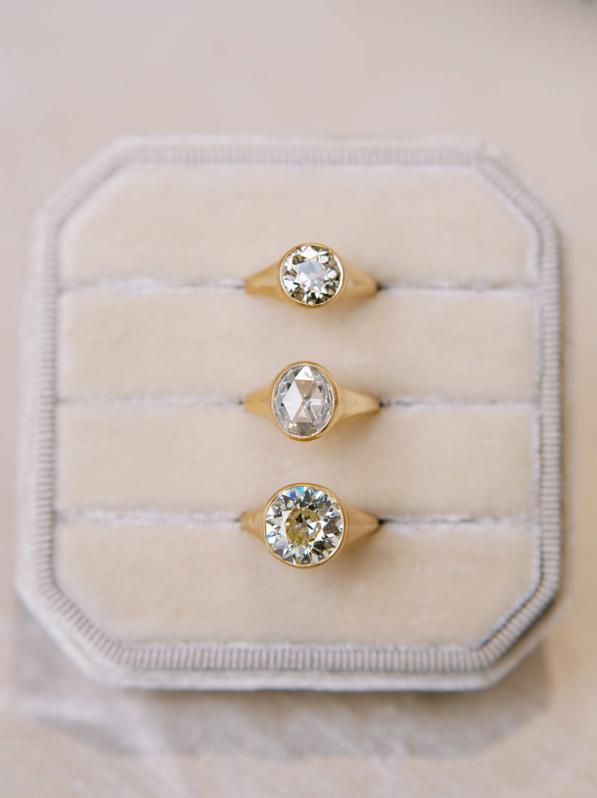 Old European cut diamond 