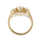 Pear Shaped Engagement Ring with Side Stones