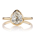 Collet-Set 1.19ct Pear Cut Diamond