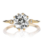 Fiery 2-carat Old Mine Cut Diamond 