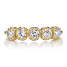 0.70ct Diamond Half Hoop Ring