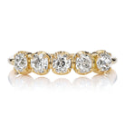 0.93ct Diamond Half Hoop Ring