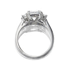 Bright 1.79 ct Asscher Cut Diamond in Platinum Setting
