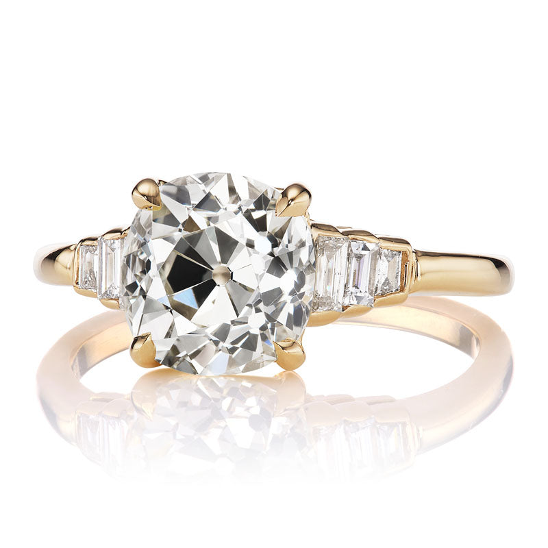 2.67ct Old Mine Cut Diamond diamond