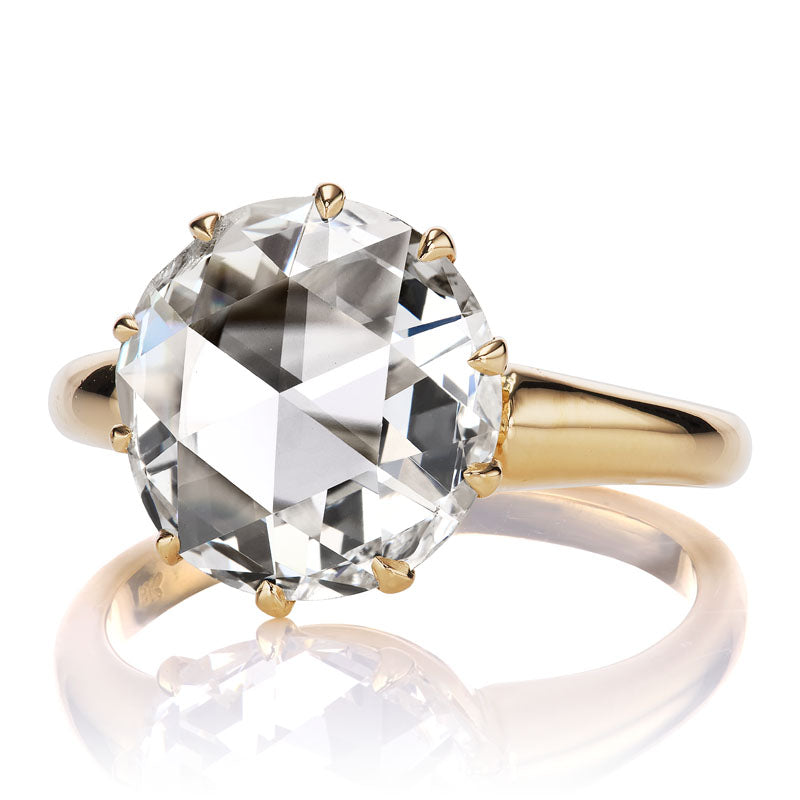 2.70ct round rose cut diamond diamond