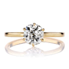 1.32 carat Old Mine Cut 6-prong Engagement Ring