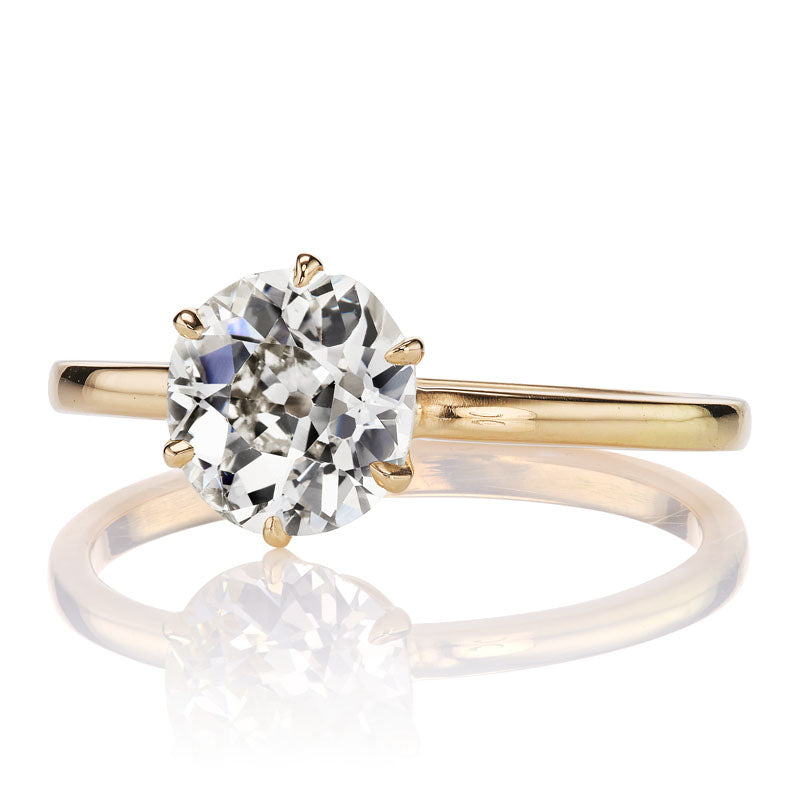 1.43ct old mine cut diamond diamond