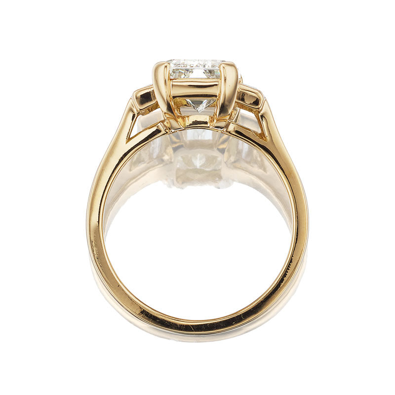 3-4 Carats vintage engagement ring