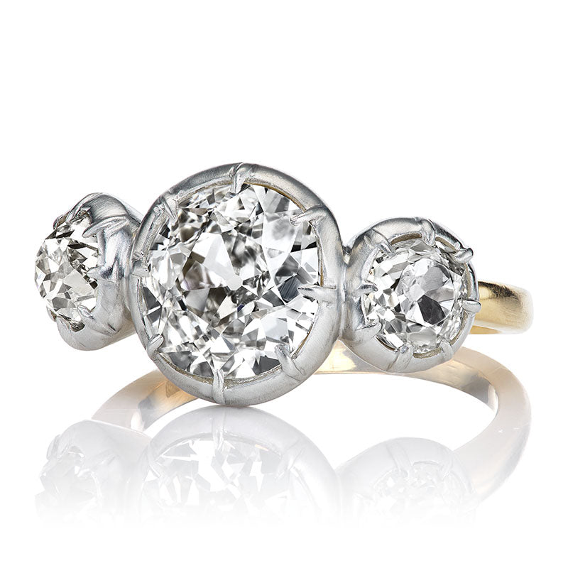 2.14ct old mine cut diamond