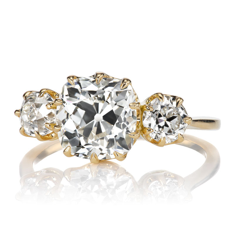 2.41ct old mine cut diamond diamond