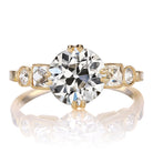 2.40ct Old Euro Diamond with Accent Stones