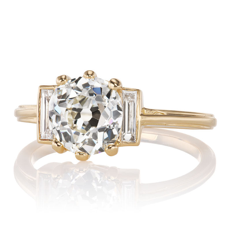 1.60ct old mine cut diamond diamond