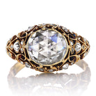 Vintage Rose Cut Diamond Engagement Ring