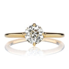 1.06ct Transitional Cut Diamond Solitaire Engagement Ring