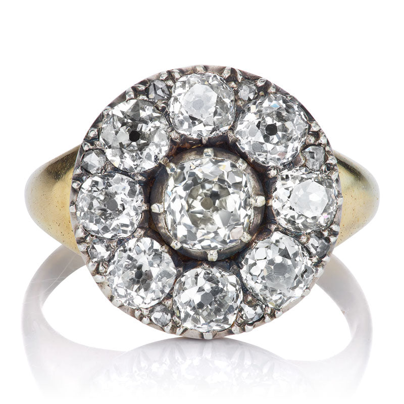 Old mine cut diamond for sale shop