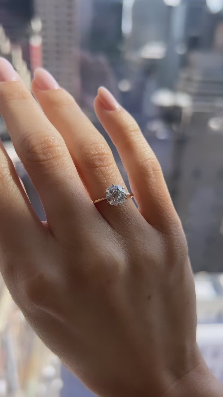 Old European cut diamond 