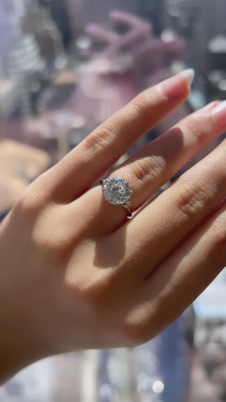  videos and images of vintage -Transitional cut diamond 