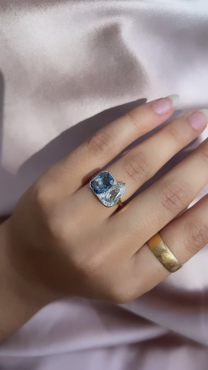 j-k-l color, si-i clarity diamond in yellow gold setting