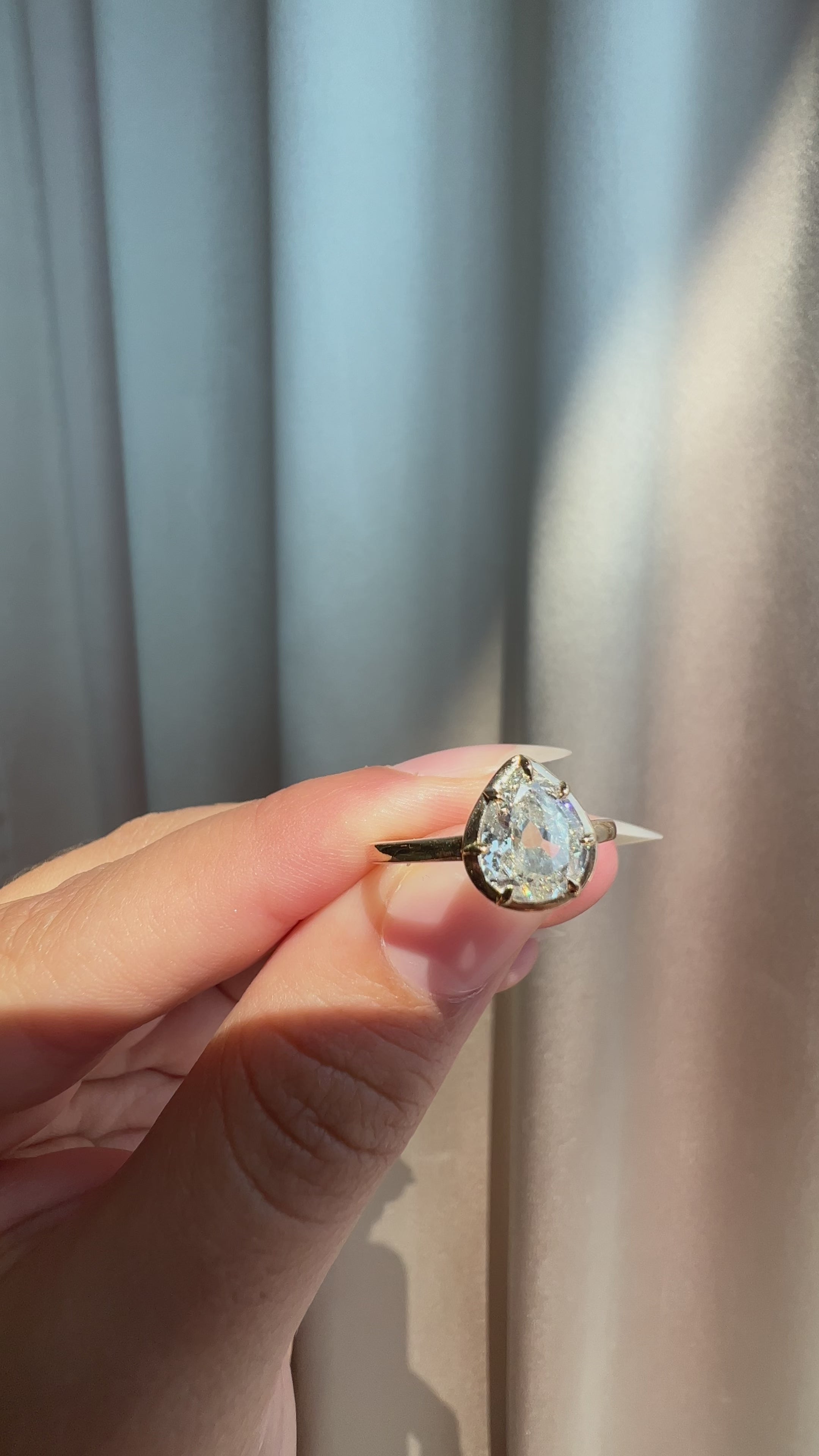 Pear cut diamond Uncategorized