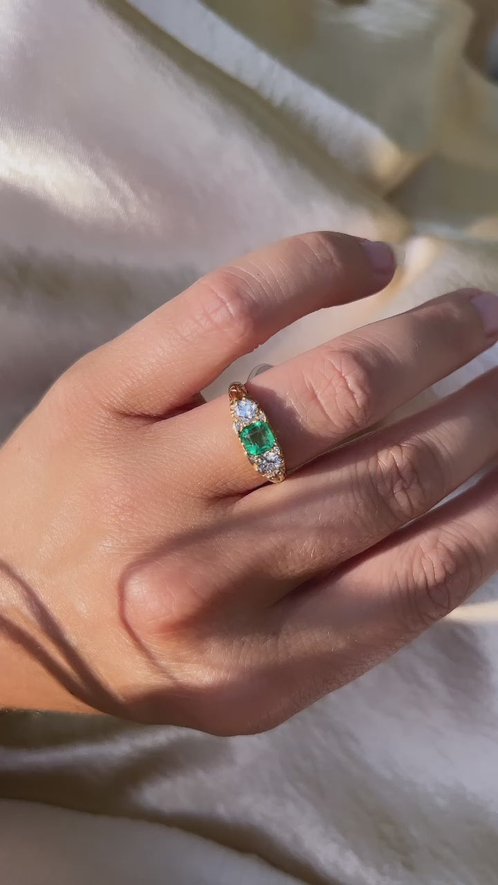 gemstones  vintage engagement ring