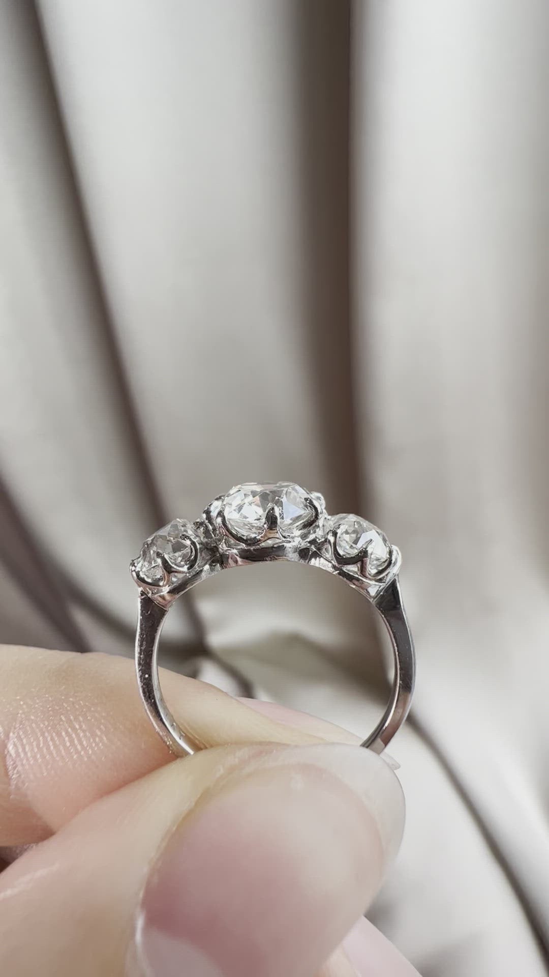 Old Mine cut diamond 